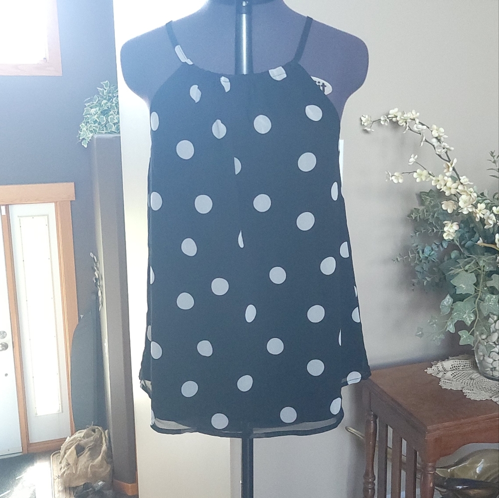 Banana Republic Factory Polka Dot Blouse